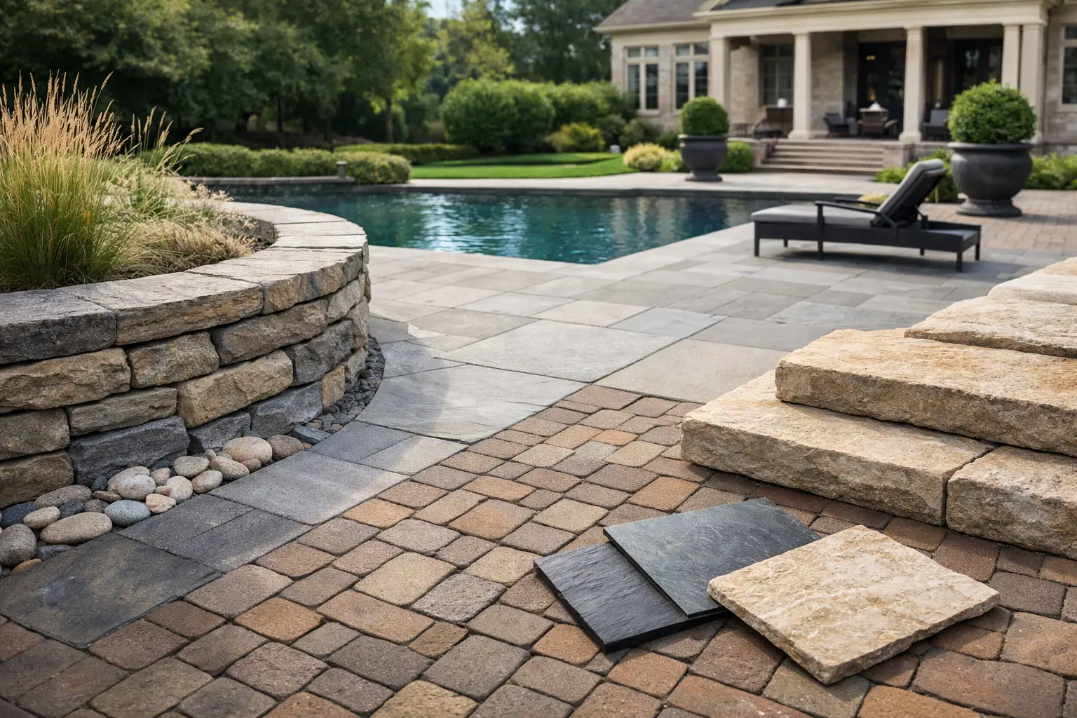 Best Hardscape Materials for Estates