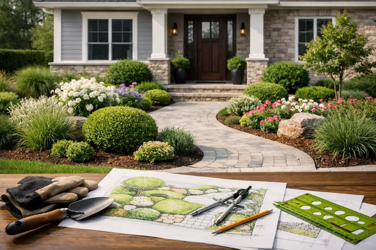 How to Landscape Design Front of House