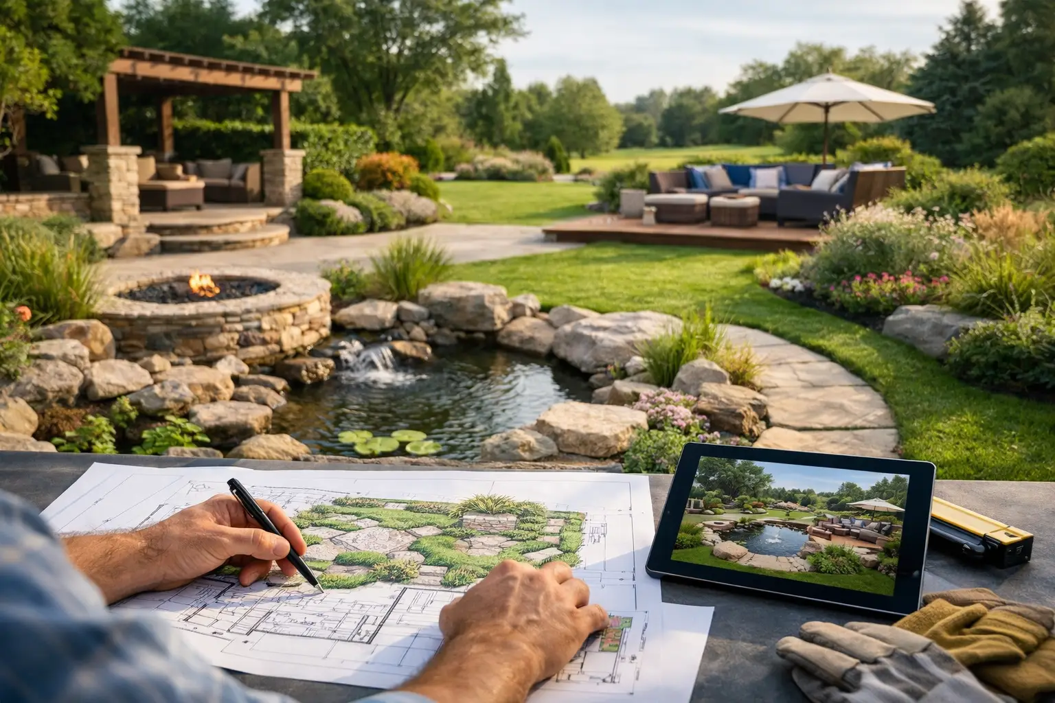 What Custom Landscape Design Really Includes