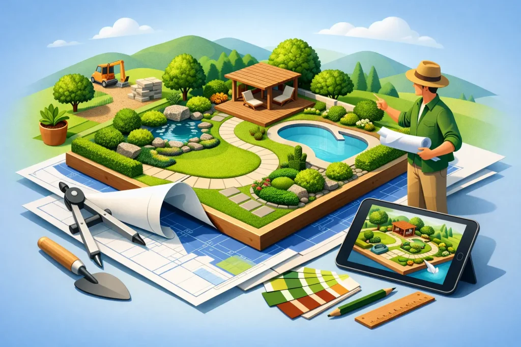 What Is Landscape Design Process?