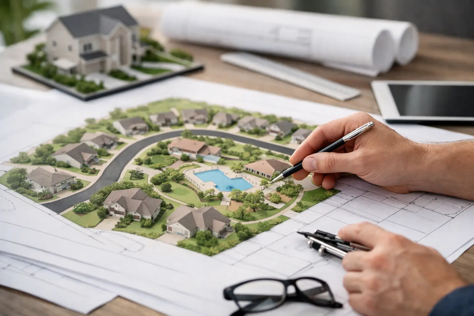 A Residential Site Plan Example That Works