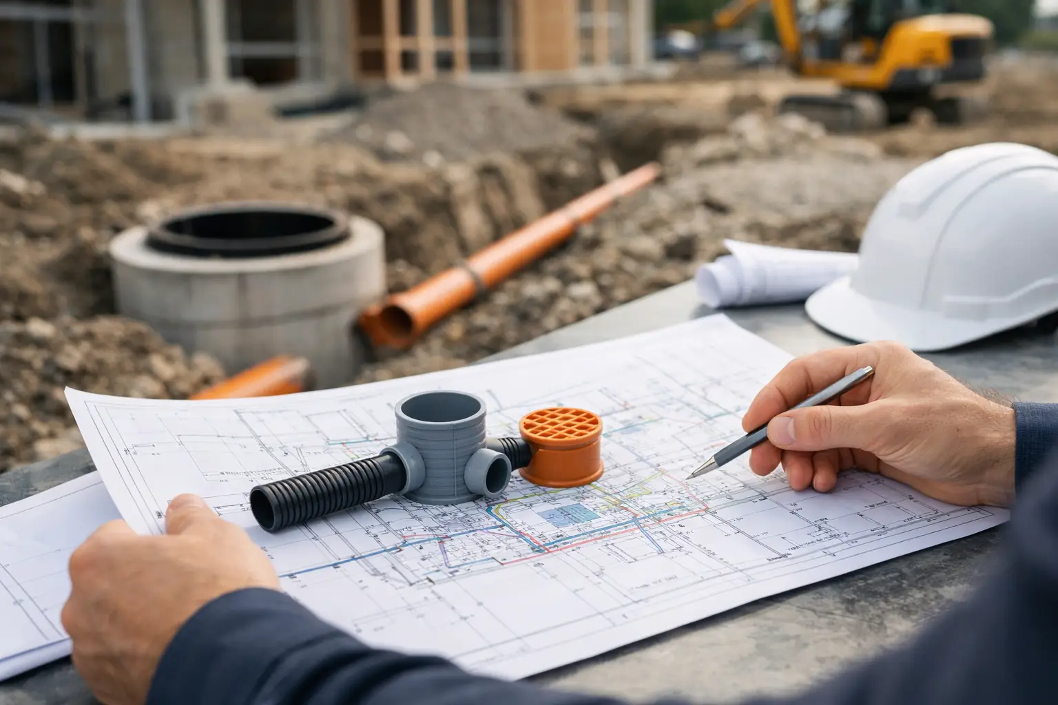 How to Read Drainage Plans Before Building