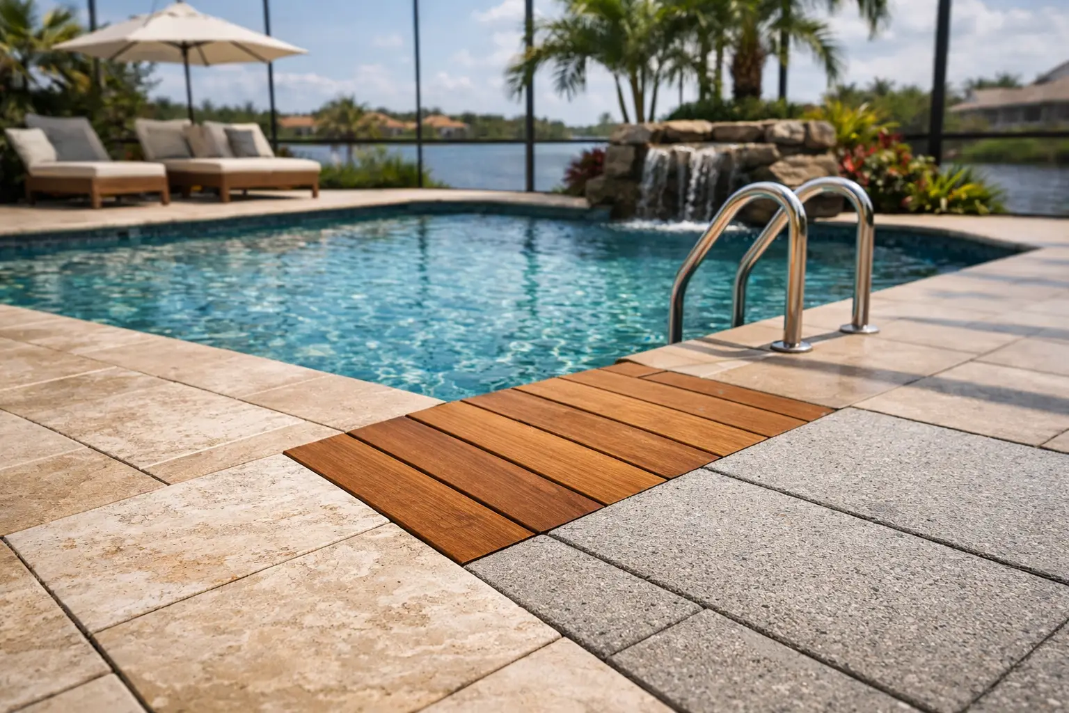 Pool Deck Material Comparison for Florida Homes
