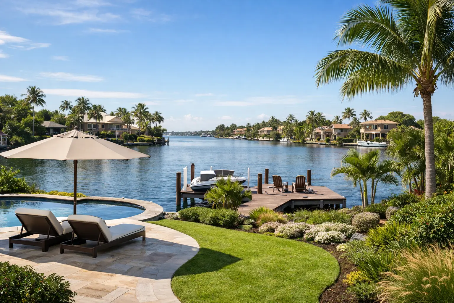 Waterfront Landscape Planning Example for Florida